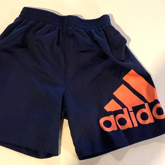 Boys Adidas Athletic Shorts Size 4 Toddler - Picture 1 of 3